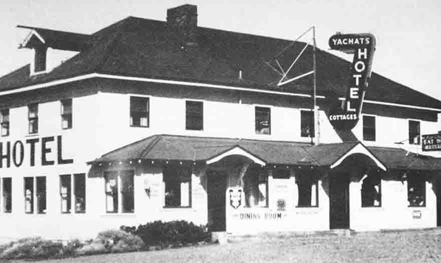 Yachats Hotel 1940s